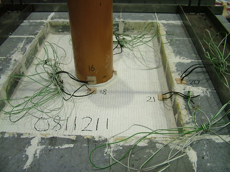 Penetration Seals fire testing